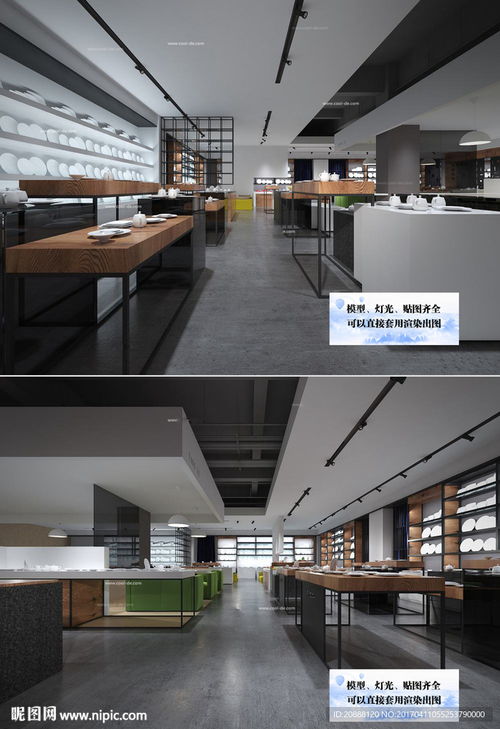 厨房用品展厅图片