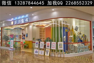 美术培训班.画室设计案例效果图