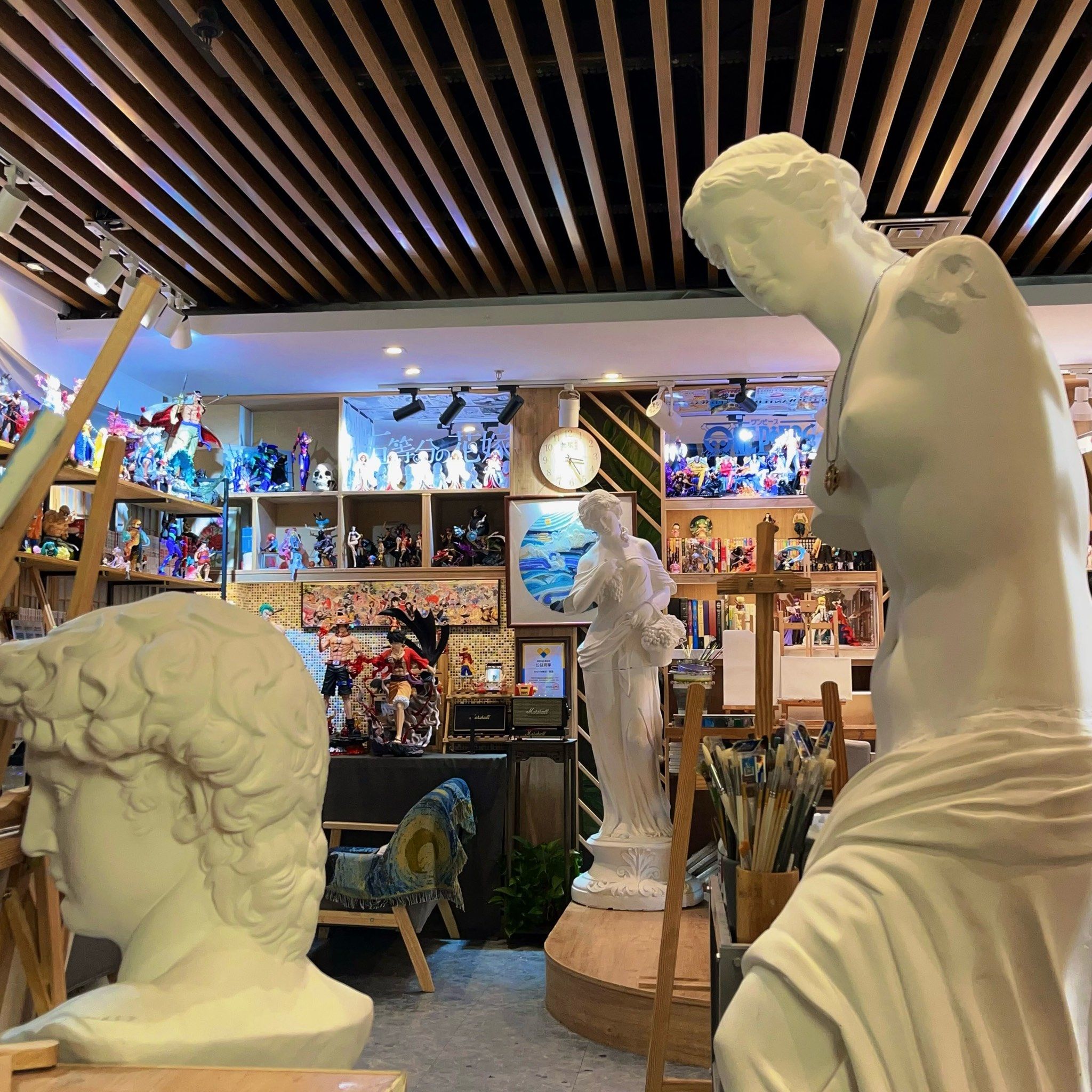 画室一隅 不经意间的艺术之美